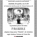 Invitatie teatru Pasarile